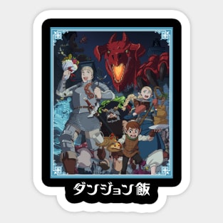 Dungeon Meshi - Squads Sticker